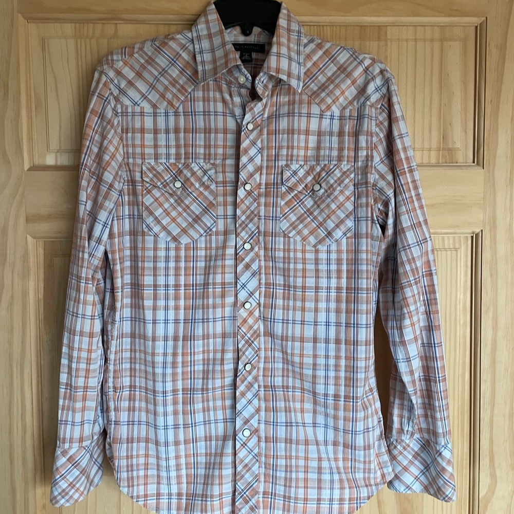 Banana Republic Button Down Shirt with Pearl Snaps